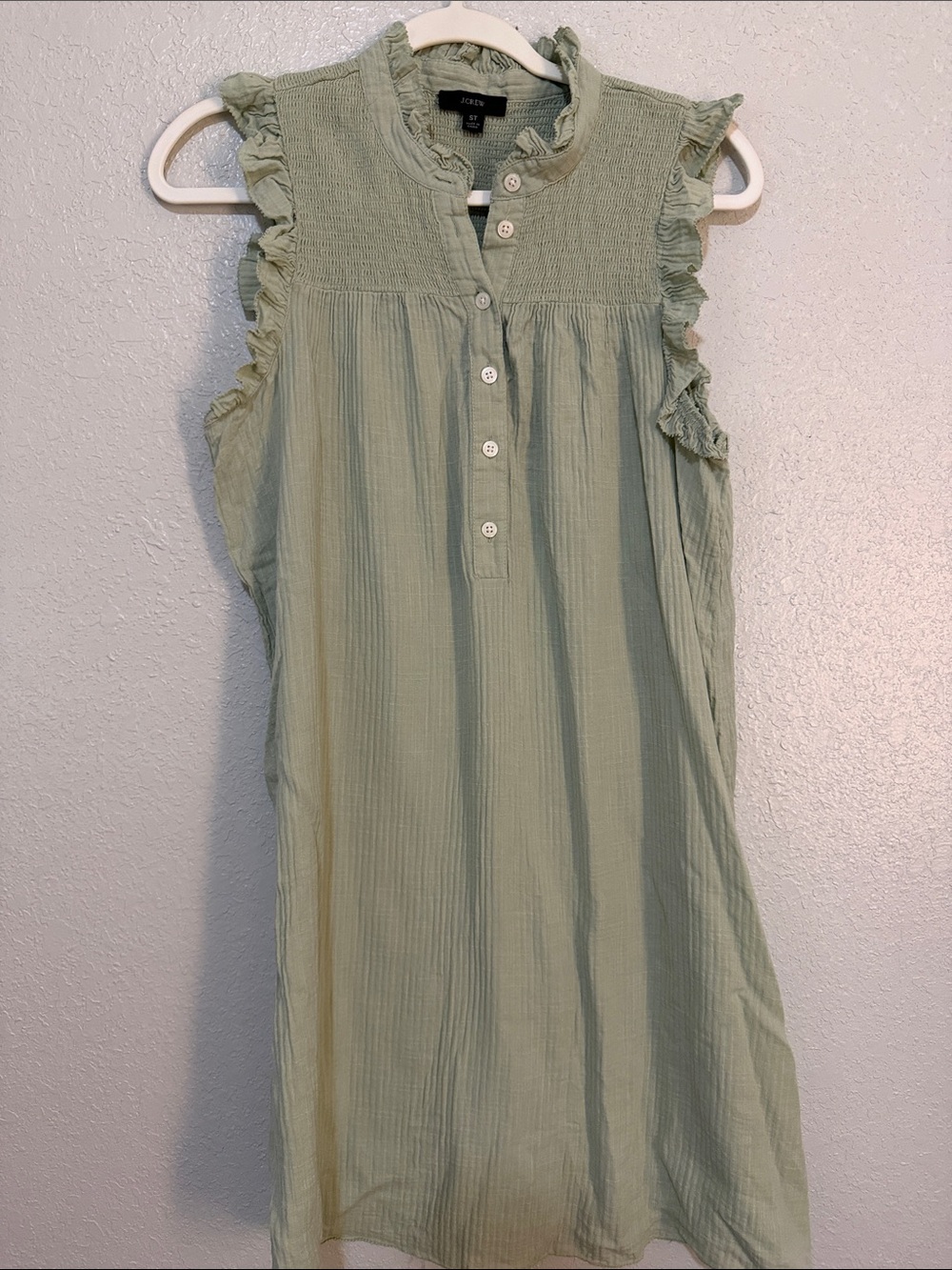 J Crew Sage Green dress